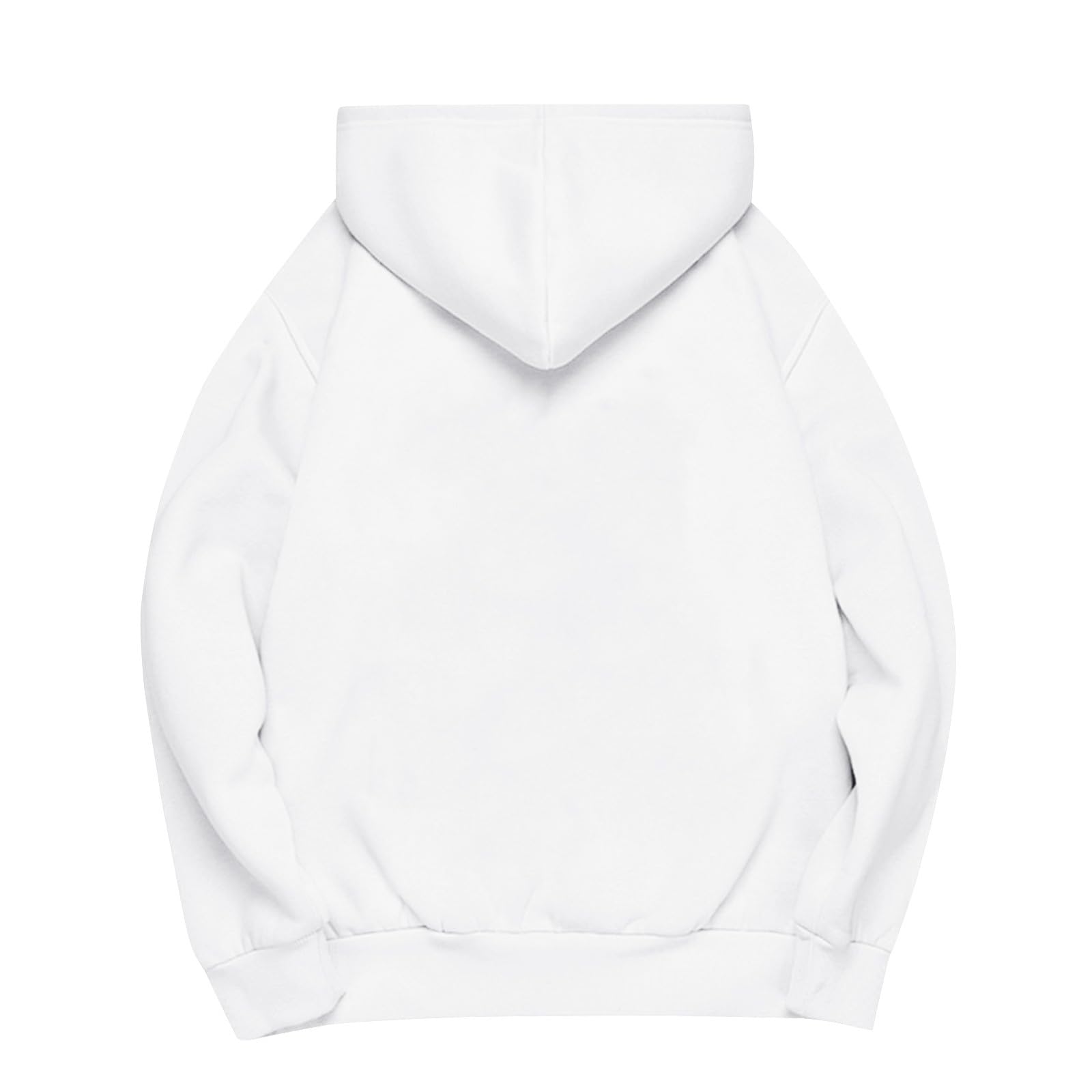 Oversized Pullover Hoodie, Cozy Fleece Sweatshirt with Pockets for Fall Winter