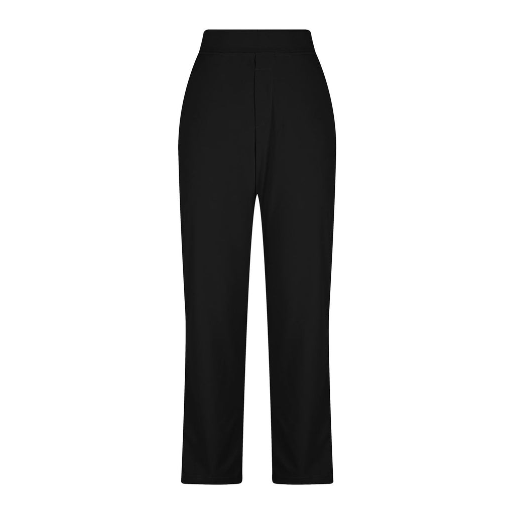 7/8 High Waisted Stretch Ankle Pants, Golf Work Trousers with Zippered Pockets Business Casual